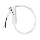 ACA LIGHTING - MATTE WHITE MAGNETIC INTRACK DRIVER 2m cable MF2MW