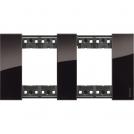 BTICINO - KA4802M2DG 2+2 modules Living Now cover plate - night 