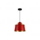 GTV Lighting - Пендел GOA 3536 E27 IP20 червен OS-GOA-20-DEC