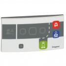 LEGRAND - Room terminal with indicators and pushbuttons for call and presence antibacterial 4mod white76606