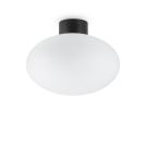 IDEAL LUX - ceiling luminaire  CLIO MPL1 NERO 148878 E27, 1X60W, IP44