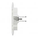 SCHNEIDER ELECTRIC - NU7002PG New Unica - universal fixing frame with fixing claws  - 2 m - 1 gang (1)