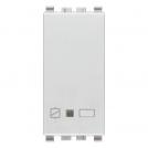 VIMAR - 20593.N - Безконтактен контакт, поддържа Bluetooth и Zigbee цвят Алуминий EIKON