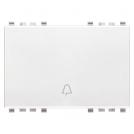 VIMAR - 20023.C.B - Button 3M bell symbol white