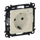 LEGRAND - 753235 2P+E socket with shut.  +USB  Valena Life - automatic terminals - German standard -16 A -250 V~ -ivory