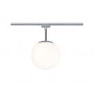PAULMANN -  97602 URail track spot Globe single spot • E14 max. 10W dimmable ~ 230V • chrome matt/opal