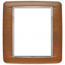 VIMAR - 20698.C35 - Round plate 8M Wood Italian walnut