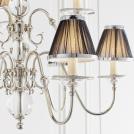 INTERIORS 1900 - Полилей TILBURG nickel 63719 E14, 9x40W (2)