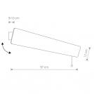 NOWODVORSKI - wall luminaire OSLO LED 9634 (1)