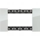 BTICINO - KA4804DA 4 modules Living Now Plate - sky - material: tecno polymer