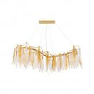 ELMARK - ANTONIO CHANDELIER 12XG9 GOLD/CRYSTALS - 955ANTONIO12
