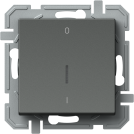 TEM - 2-pole switch 16A with indicator Anthracite Logiq SQ22ATIN03XO 