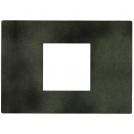 BTICINO - Frame 2 modules for mounting on a 3 module console Dark Green Light Now YA4819DG