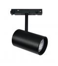 VITO - LED МАГНИТЕН ПРОЖЕКТОР MAGNA-H S1 20W 1600Lm 3000K (ТОПЛО БЯЛО) 24° 60x140mm 48V DC ЧЕРНО 2102141