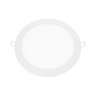 ACA LIGHTING - PLATO1840RW LED SLIM PANEL WHITE ROUND REC.18W 4000K 1730lm Φ220 230V AC Ra80