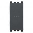 VIMAR - 20108 - Axial 1P NO 10A push button grey