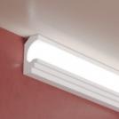 ADORN - Декоративен корниз за индиректно-осветление LD -02L LightForm™ 5.8 x 11.5 x 200 cm