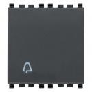 VIMAR - 20008.2.C - 1P NO 10A push button bell symb.2M grey