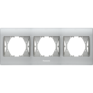 PANASONIC - THREE-GANG FRAME Chrome Matt WBTF0803-5CM