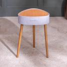TNL - Riva smart table 40/40/59 with Bluetooth speaker and wireless phone charging TABLE (1)