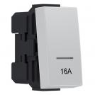 ACA LIGHTING - MODYS 2-POLE SWITCH (0-1) WITH 16A INDICATOR IVORY 1 M. 2P 16AX 250VAC IP20 10101312206