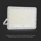 V-TAC - 30W LED Соларен Прожектор 6400K Сменяема Батерия Бяло Тяло SKU: 7847 (7)