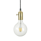 IDEAL LUX - pendant luminaire DOC SP1 Ottone 163154