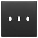VIMAR - Plate 3Mx3 BS Vintage anthracite grey - 22675.3.03