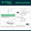 V-TAC - 18W LED Backlit Recessed Panel Square 3000К SKU: 10486 (5)