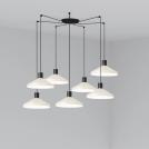 FARO - KOMBO Beige pendant lamp Ø400 68596-7L 