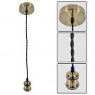 VIVALUX - Pendant RETRO R6002 AB-BK  VIV004118