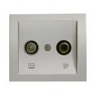 PANASONIC - TV-SAT Socket, Cover WBTR0460-5MW