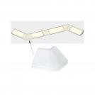 PAULMANN - 70265  LED Strip Profile Delta Connector Outside Corner Pack of 2✴Satin