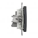SCHNEIDER ELECTRIC - SDD114478 Sedna Design & Elements - TV Розетка 10db, междинна, антрацит (2)