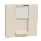 SCHNEIDER ELECTRIC - NU341144 Cat. 5 UTP socket ivory 2 modules