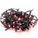 ACA LIGHTING - X08100431 RUBBER WIRE 100 LED STRING LIGHTS (PER 10cm), RED, CONNECTABLE (MAX 20 SETS), IP44, 10m