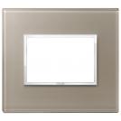 VIMAR - 21653.74 - Plate 3M crystal opal brown