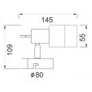 ACA LIGHTING - spot luminaire MC6561 1XGU10 (2)