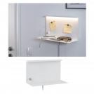 PAULMANN - Аплик с рафт  78916  JARINA⚡3000K⚡440lm⚡230V⚡4.5W dimmable✴Бял