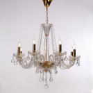 ACA LIGHTING - chendalier LILIUM BLK80048PCG 8 x E14 max. 40W