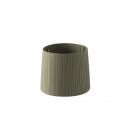 FARO -  MAMBO Olive green ribbon textile shade ø250×200 2P0627