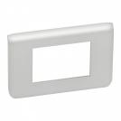 LEGRAND - 0 793 03 Plate Mosaic - 3 modules - alu