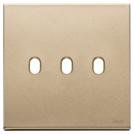 VIMAR - Plate 3Mx3 BS Vintage satin gold - 22675.3.88