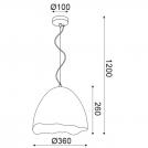 ACA LIGHTING -     Avantgarde V3722351PWG (1)