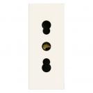 VIMAR - SICURY 2P+E 16 A 250 V~ Bpresa socket outlet, Italian standard type P17/11, white - 30203.B