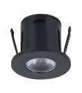 VITO - LED Луна за вграждане MINI ZANZI-P 1W 4000K  75lm 30º Φ30MM черна 2026840 