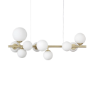 IDEAL LUX - 283791 PERLAGE SP10 OTTONE SATINATO