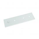 ACA LIGHTING - METAL CONNECTOR FOR MAGNETIC TRACK LINE RECESSED MOUNTED MCSRW MATTE WHITE