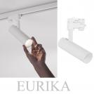 NOVA LUCE - Spot for track 9070159 EURIKA ⚡ Cree LED 10W ⚡ 647Lm ⚡ 3000K ⚡ CRI>90 ⚡ UGR<16 ⚡ ∡24° ⚡ 250mA ⚡ Driver Eaglerise ⚡ 240V ✴ White 