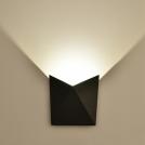 V-TAC - 5W LED Wall Light Black Body IP65 3000K SKU: 218282  VT-825